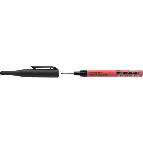 EK710 LONG NIB MARKER BLACK