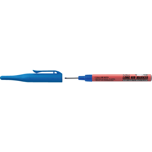 EK710 LONG NIB MARKER BLUE