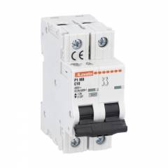 MCB 6A 10kA Double Pole Type C