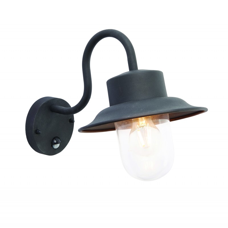 CHESHAM OUTDOOR WALL LIGHT PIR E27 40W