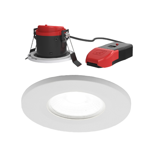 Prism Pro CCT Fire Rated Downlight Dual Wattage - Multi Pack 10