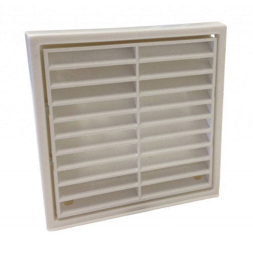 4" FIXED GRILLE WHITE