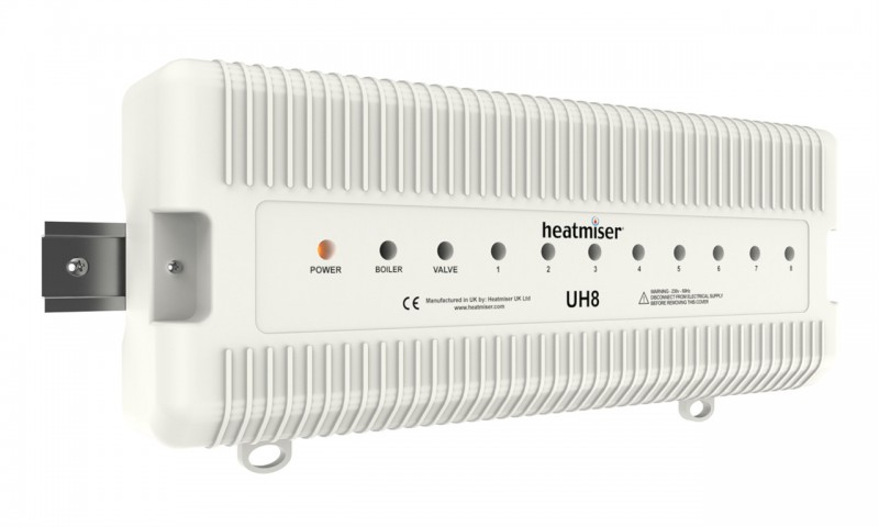 8 Zone 230V Underfloor Heating Wiring Centre