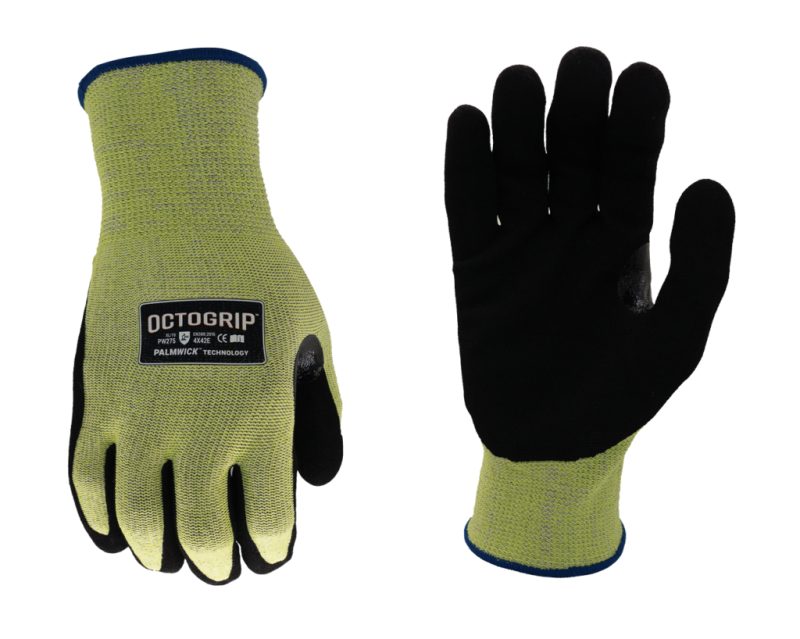 Octogrip 13 Gauge Anti-Cut Nitrile Palm Gloves L