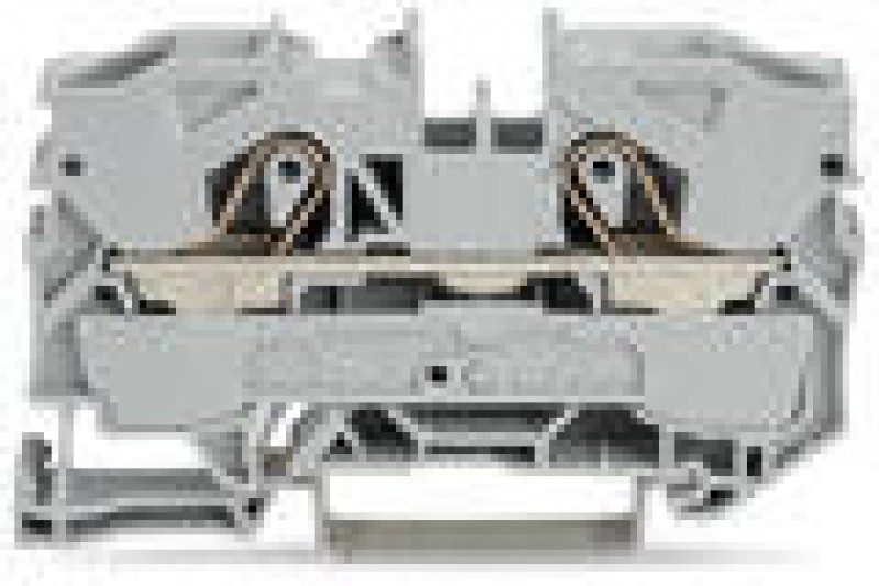 TOPJOBS 2-Conductor Through Terminal Block 10mm Grey