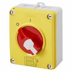 16A Emergency Enclosed Isolator IP66